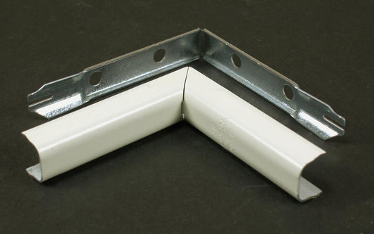 Wiremold® V517 Internal Raceway Elbow, 90 deg Bend, Steel