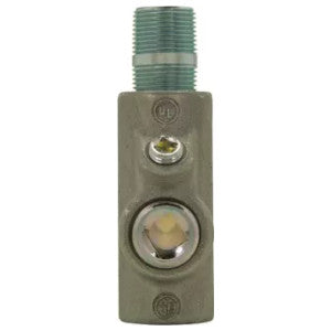 EATON Crouse-Hinds EYS216 Conduit Sealing Fitting, 3/4 in MNPT x 3/4 in FNPT, For Use With Vertical/Horizontal Positions, Ductile Iron/Feraloy® Iron Alloy, Aluminum Acrylic Painted/Electro-Galvanized
