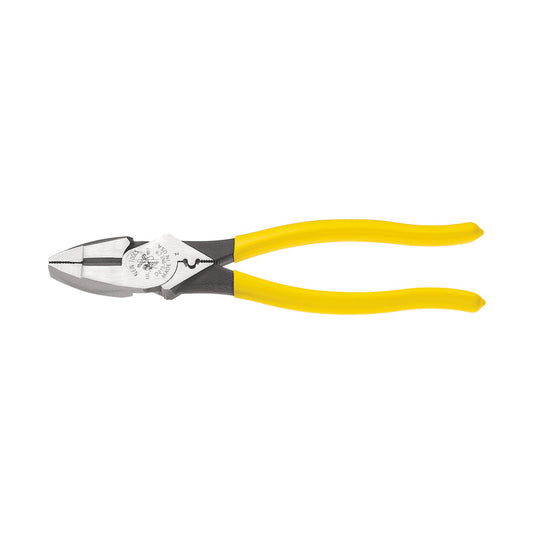 Klein® KLED2139NECR Lineman's Crimping Pliers, New England Nose, 9 in.