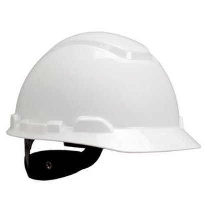 3M™ H-701R Hard Hat, White, 4-Point Ratchet