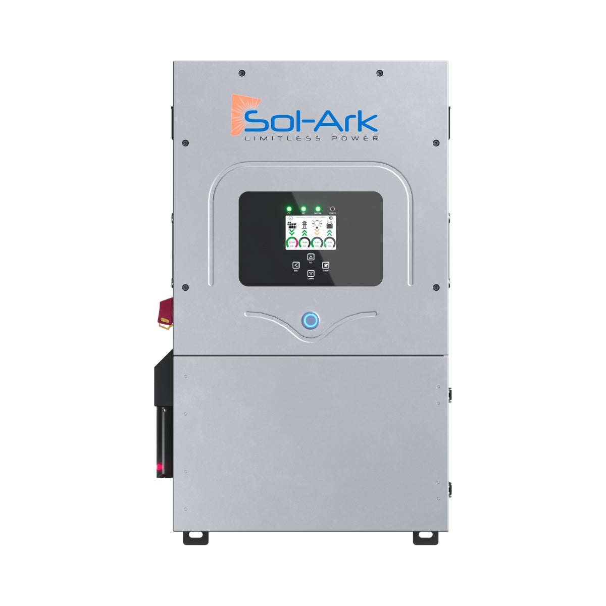 Sol-Ark® 12K Hybrid Solar Inverter, 10-Year Warranty, NEMA 3