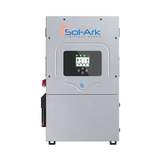 Sol-Ark® 12K Hybrid Solar Inverter, 10-Year Warranty, NEMA 3
